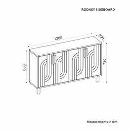 Hanah Home Rodney - Blanco